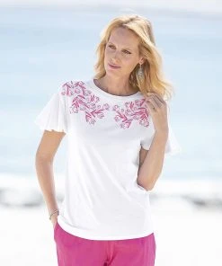 Print T-shirt -Damart shop 53893 06072 F 1 HD 3