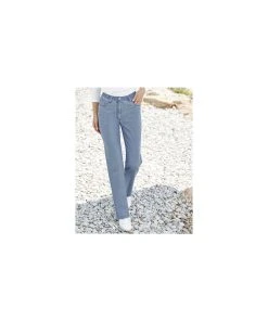 Ladies Pull-On Jean Trousers -Damart shop 54340 08015 f 1 hd 5