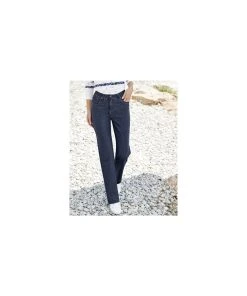 Ladies Pull-On Jean Trousers -Damart shop 54340 08100 f 1 hd 8