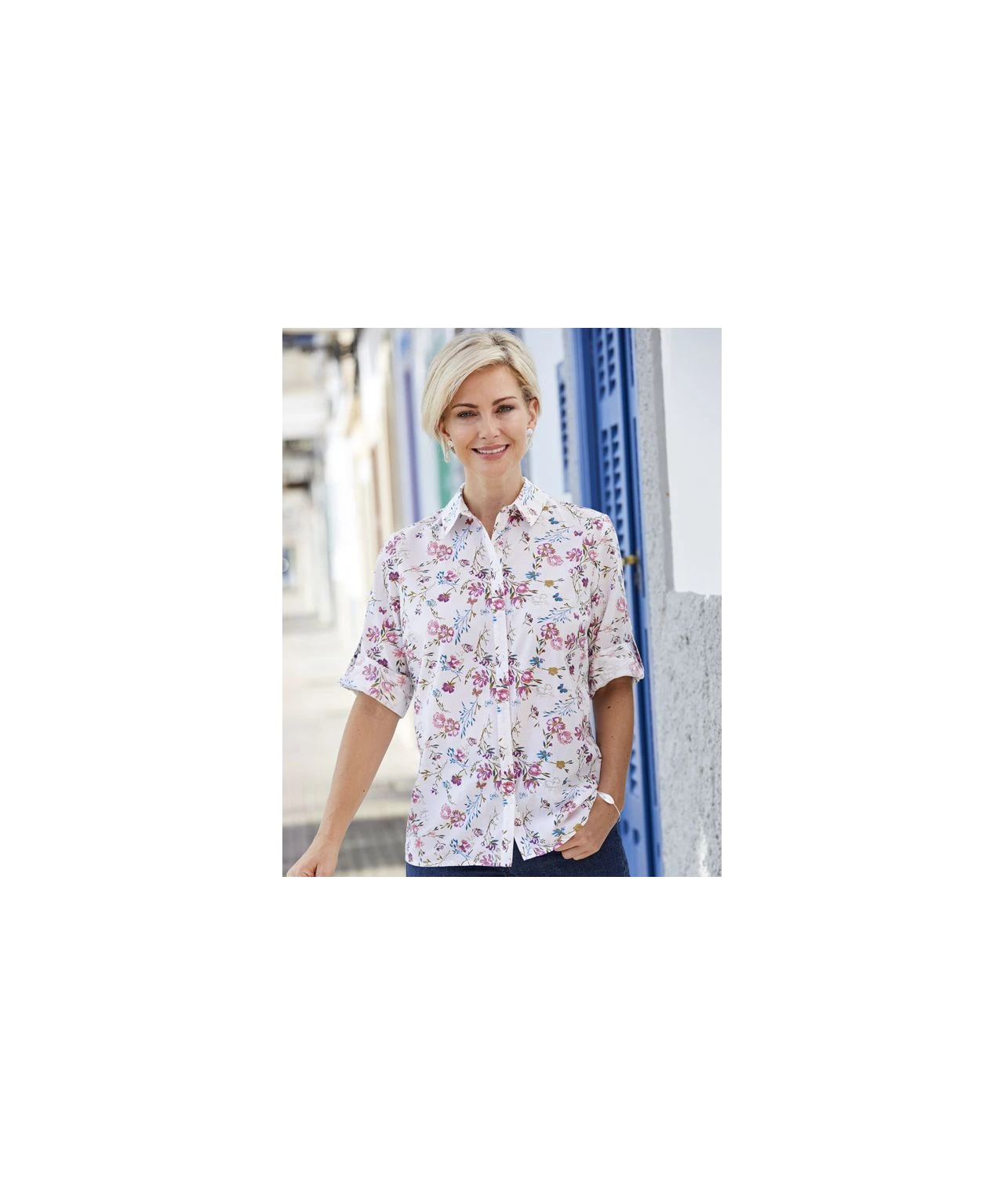 Printed Blouse 3 Printed Blouse