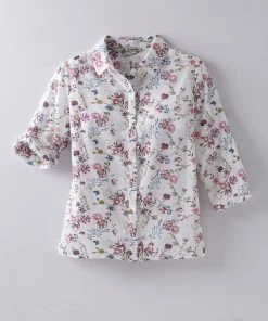 Printed Blouse 27 Printed Blouse -Damart shop 55858 01012 F 2 HD 3