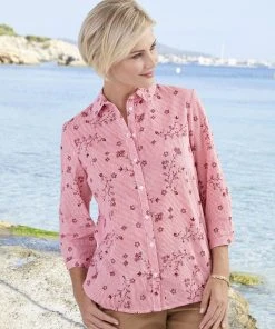 Printed Blouse 25 Printed Blouse -Damart shop 55858 05102 F 1 HD 3