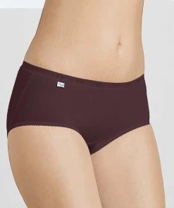 Pack Of 3 Sloggi® Midi Briefs -Damart shop 56073 24150 D 2 HD 3