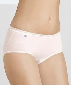 Pack Of 3 Sloggi® Midi Briefs -Damart shop 56073 24150 F 1 HD 3