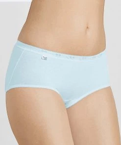 Pack Of 3 Sloggi® Midi Briefs -Damart shop 56073 24151 F 1 HD 3