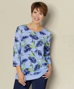 Printed Tunic -Damart shop 56740 08032 F 1 HD 3