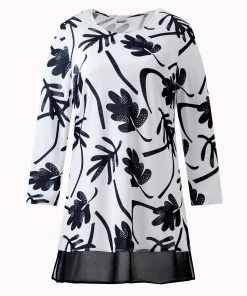 Printed Tunic -Damart shop 56740 17012 D 1 HD 3