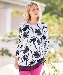 Printed Tunic -Damart shop 56740 17012 F 1 HD 3