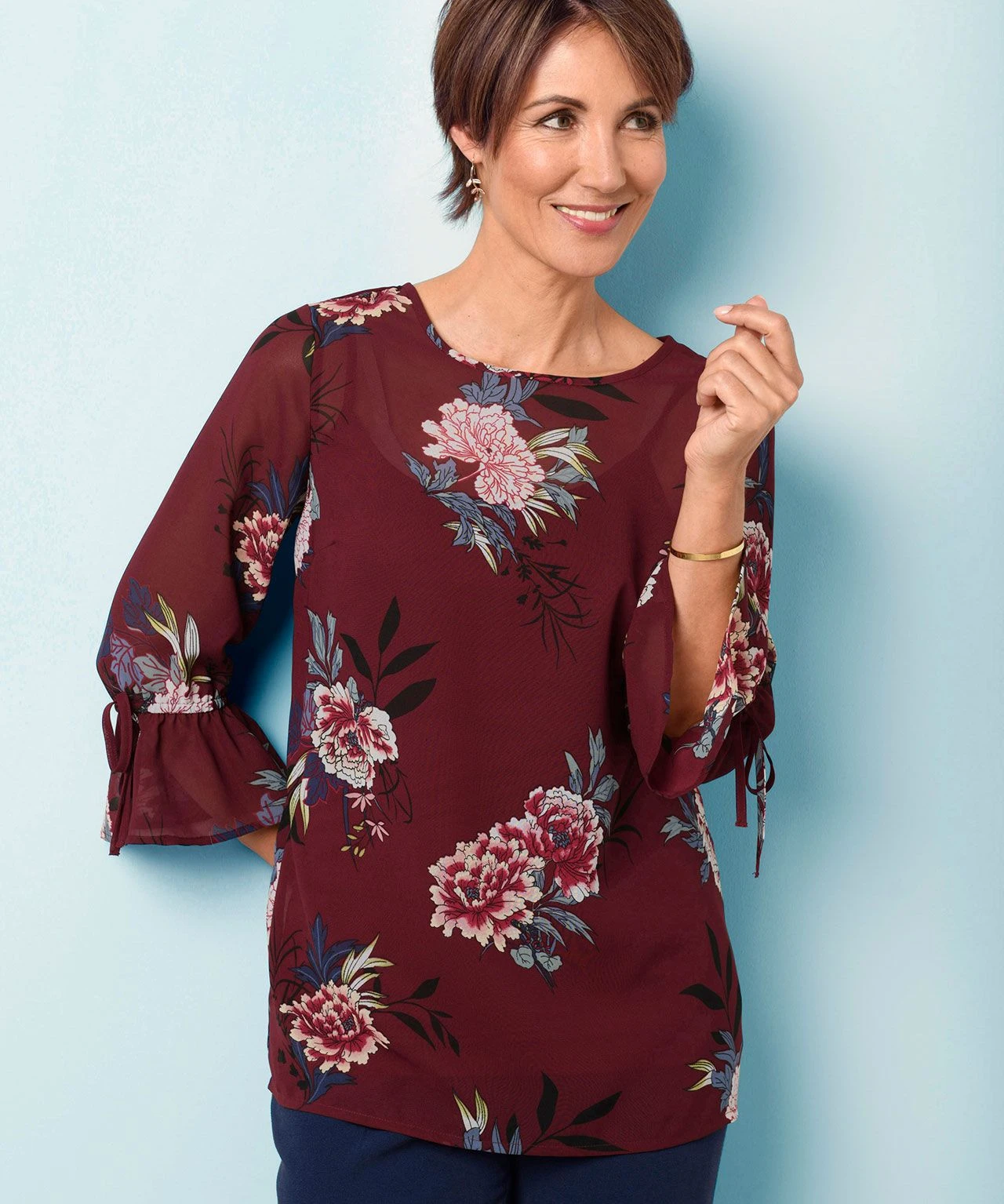 Printed Blouse 3 Printed Blouse