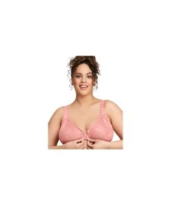Glamorise Front-fastening Wonder Wired Bra -Damart shop 58862 04040 D 3 HD 3