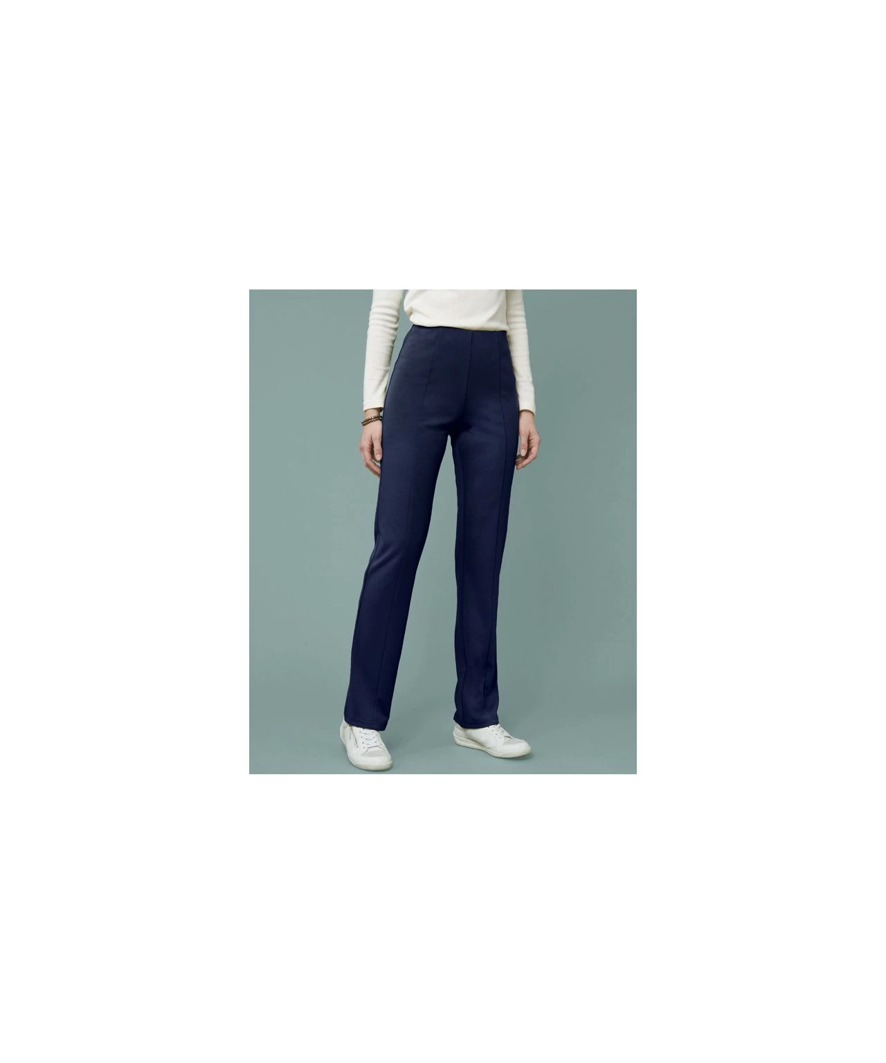 Ponte Straight Leg Trousers 12 Ponte Straight Leg Trousers - Image 10