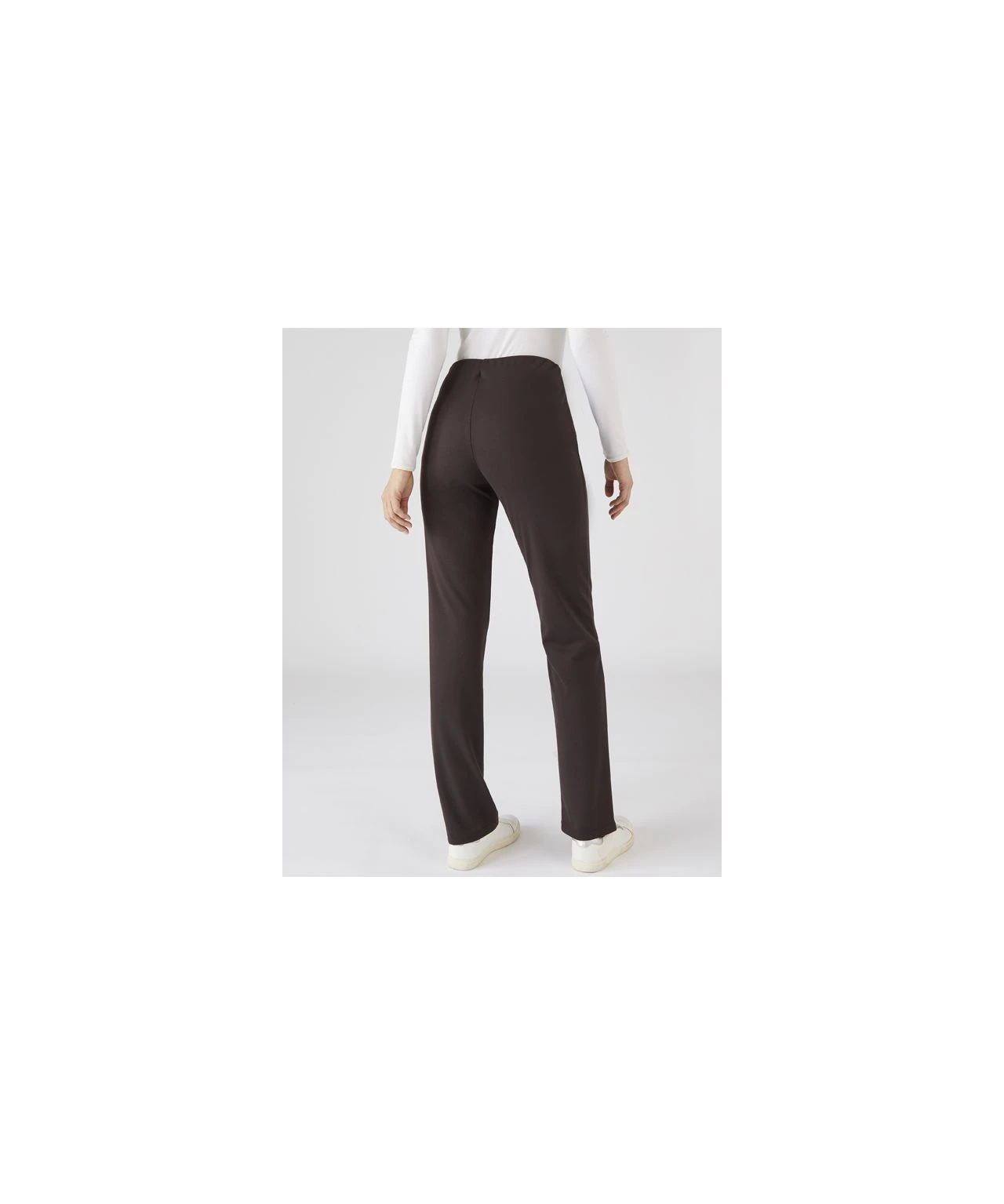 Ponte Straight Leg Trousers 4 Ponte Straight Leg Trousers - Image 2
