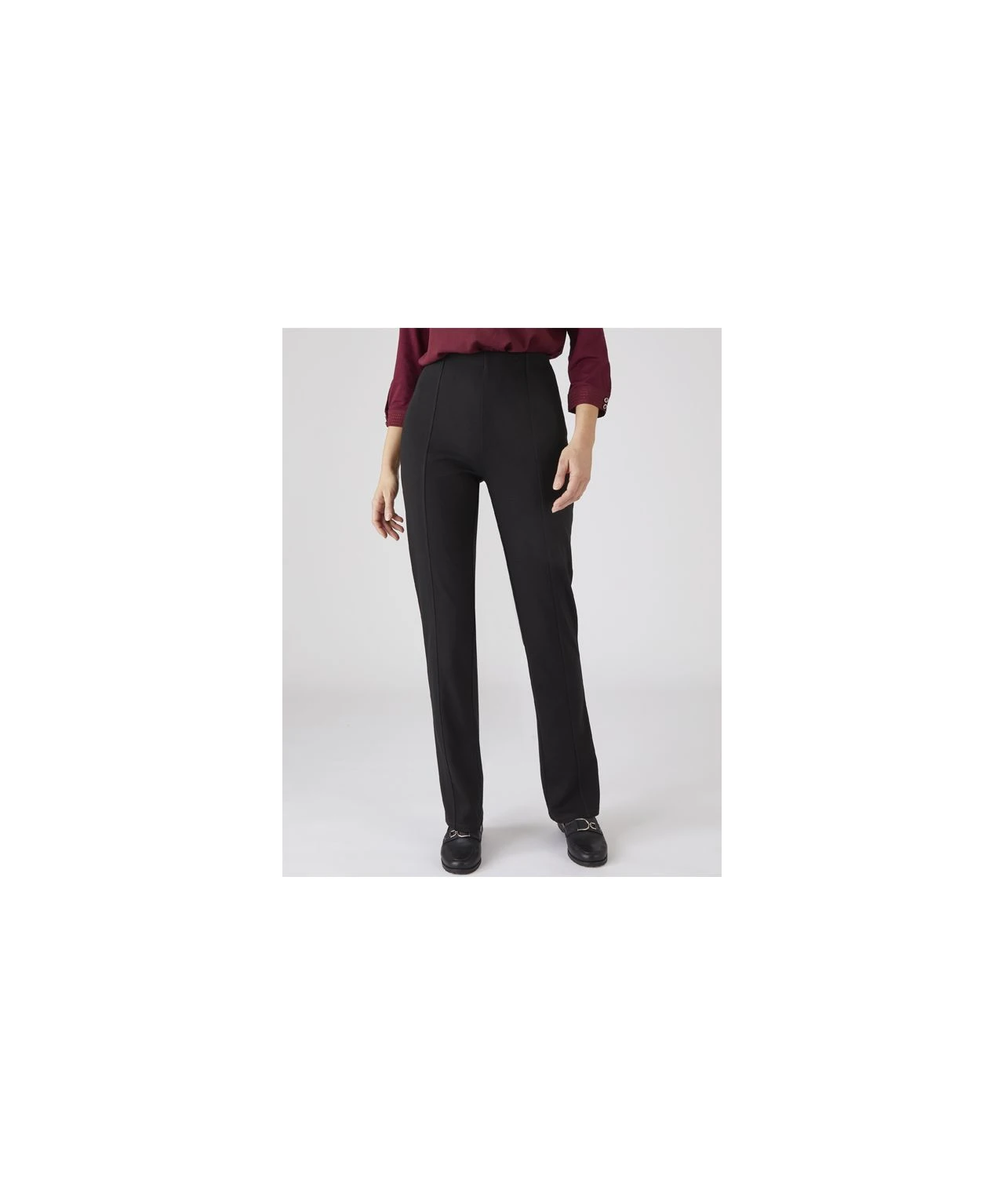 Ponte Straight Leg Trousers 15 Ponte Straight Leg Trousers - Image 13