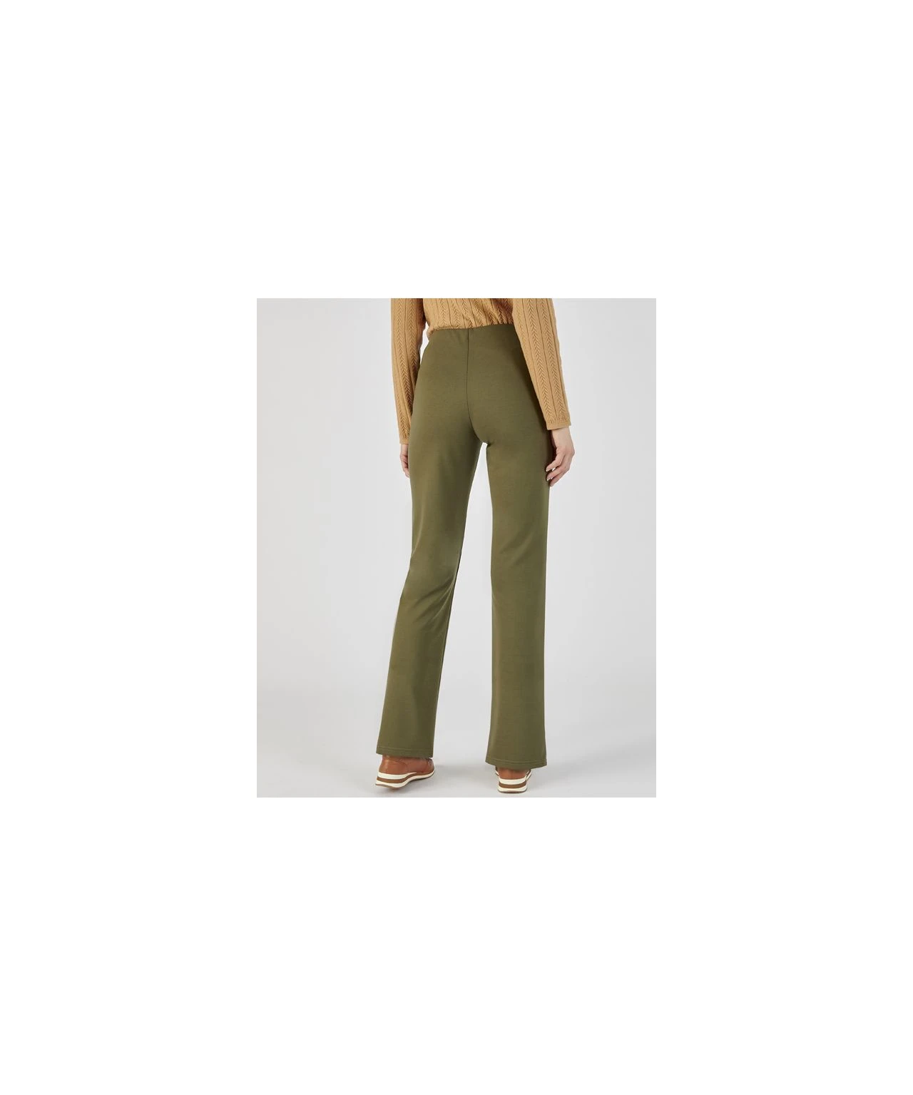 Ponte Straight Leg Trousers 7 Ponte Straight Leg Trousers - Image 5