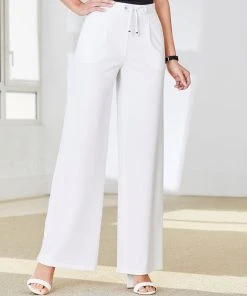 Wide-leg Trousers