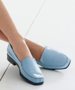 Soft Flexible Sole Leather Loafers