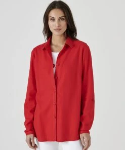 Linen Rich Overshirt -Damart shop 61763 20515 D 1 HD 3