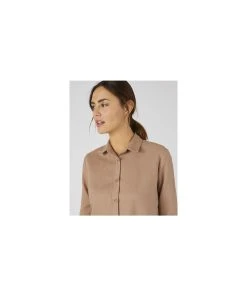 Linen Rich Overshirt -Damart shop 61763 21932 D 3 HD 3