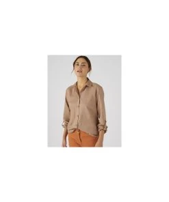 Linen Rich Overshirt -Damart shop 61763 21932 F 1 HD 3