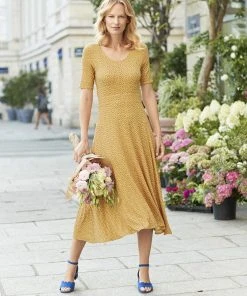 Floral Flared Dress 31 Floral Flared Dress -Damart shop 62127 03152 F 1 HD 3