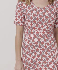 Floral Flared Dress 29 Floral Flared Dress -Damart shop 62127 24023 D 2 HD 3