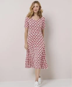 Floral Flared Dress 28 Floral Flared Dress -Damart shop 62127 24023 F 1 HD 3