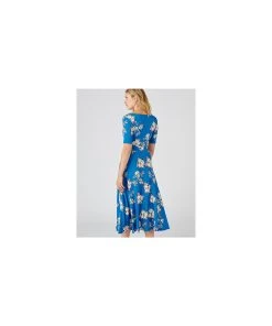 Floral Flared Dress 23 Floral Flared Dress -Damart shop 62127 25352 D 1 HD 3