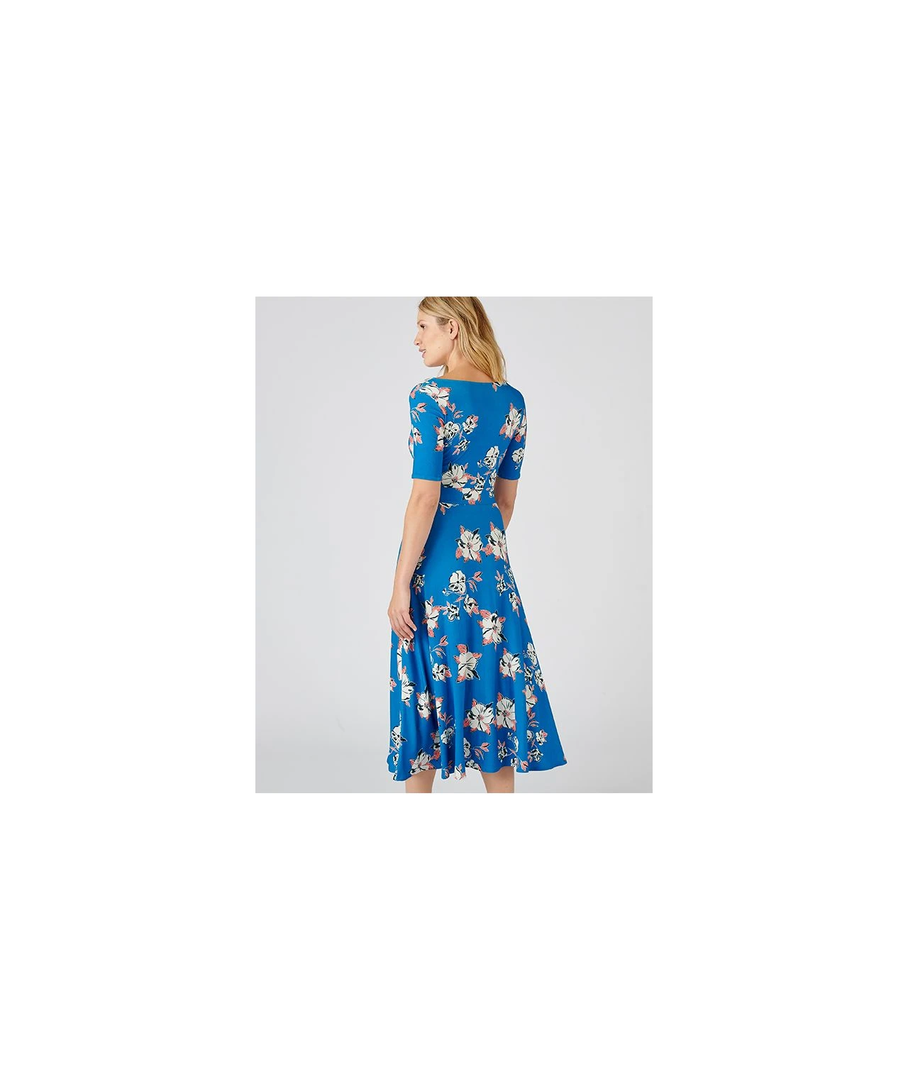 Floral Flared Dress 7 Floral Flared Dress - Image 5