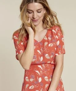 Printed Dress -Damart shop 62419 04062 D 2 HD 3