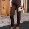 Herringbone Trousers. -Damart shop 62776 10012 F 1 HD 3