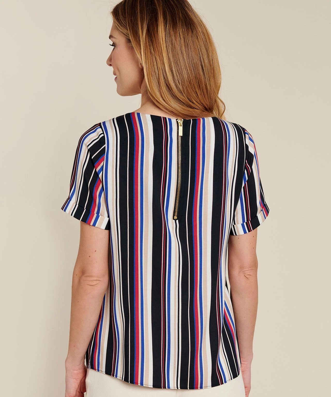 Stripe Blouse 4 Stripe Blouse - Image 2