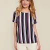 Stripe Blouse 1 Stripe Blouse -Damart shop 63937 17013 F 1 HD 3