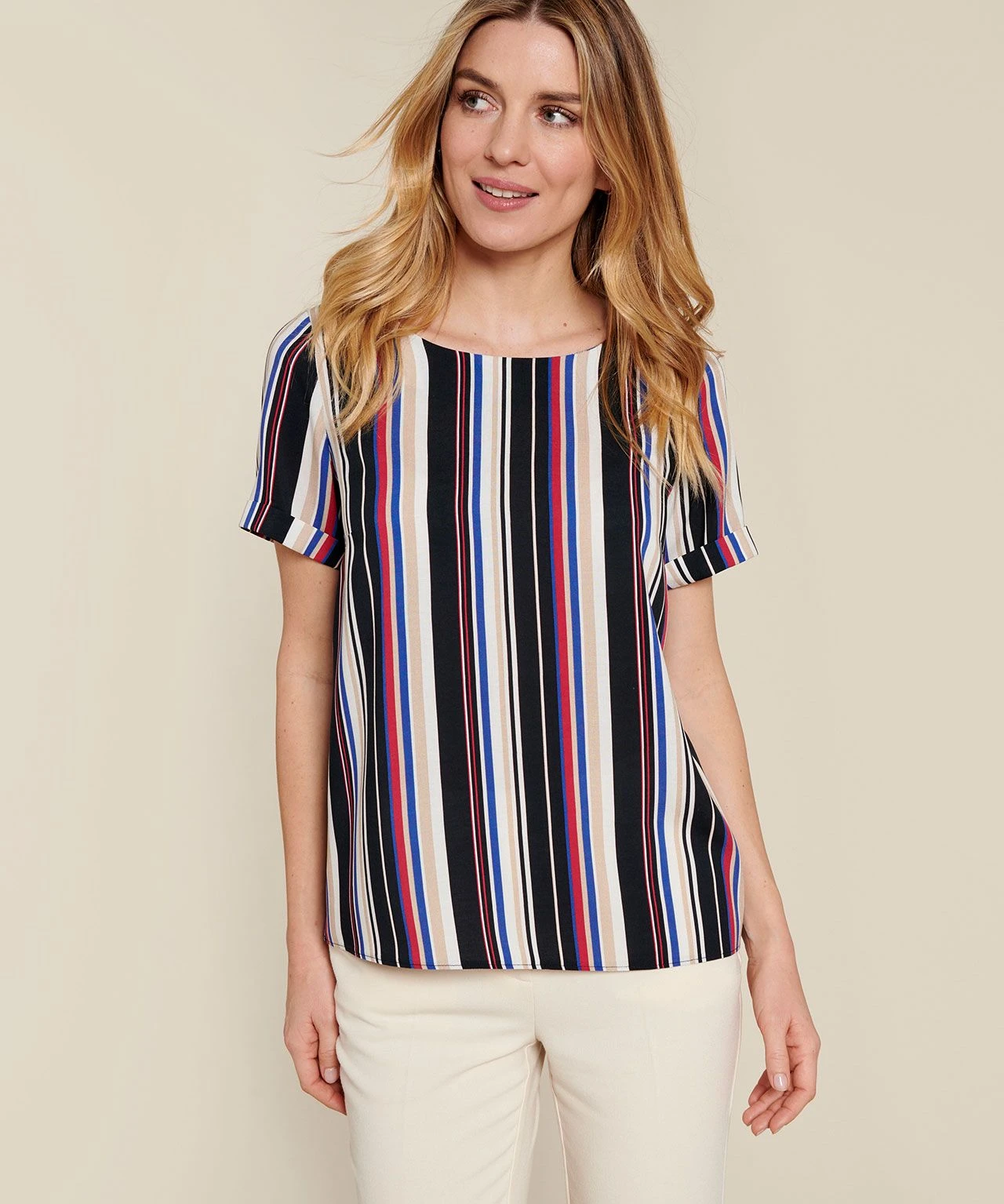 Stripe Blouse 3 Stripe Blouse