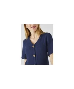 Button-front Blouse -Damart shop 64161 20793 D 3 HD 3