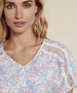 Printed Blouse -Damart shop 64910 22763 D 2 HD 3