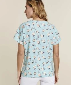 Printed Blouse -Damart shop 64910 22764 D 1 HD 3