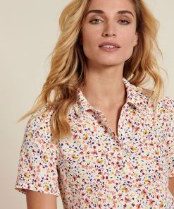 Ditsy Floral Blouse -Damart shop 64911 22474 D 2 HD 3