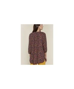 Printed Blouse -Damart shop 64914 22773 D 2 HD 3