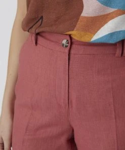 Linen Blend Shorts -Damart shop 65048 20542 D 3 HD 3