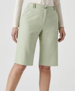 Linen Blend Shorts -Damart shop 65048 21687 D 1 HD 3