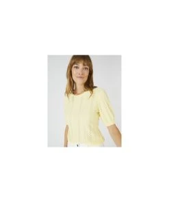 Macramé Detail T-shirt 37 Macramé Detail T-shirt -Damart shop 66370 21084 D 1 HD 3