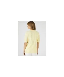 Macramé Detail T-shirt 35 Macramé Detail T-shirt -Damart shop 66370 21084 D 2 HD 3