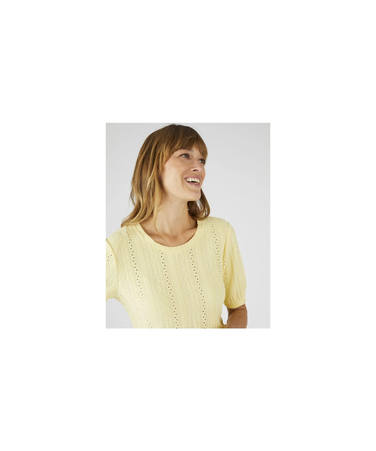 Macramé Detail T-shirt 17 Macramé Detail T-shirt - Image 15