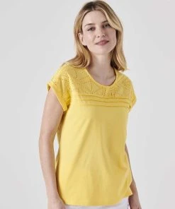 Detailed T-shirt 27 Detailed T-shirt -Damart shop 66653 20876 D 1 HD 3