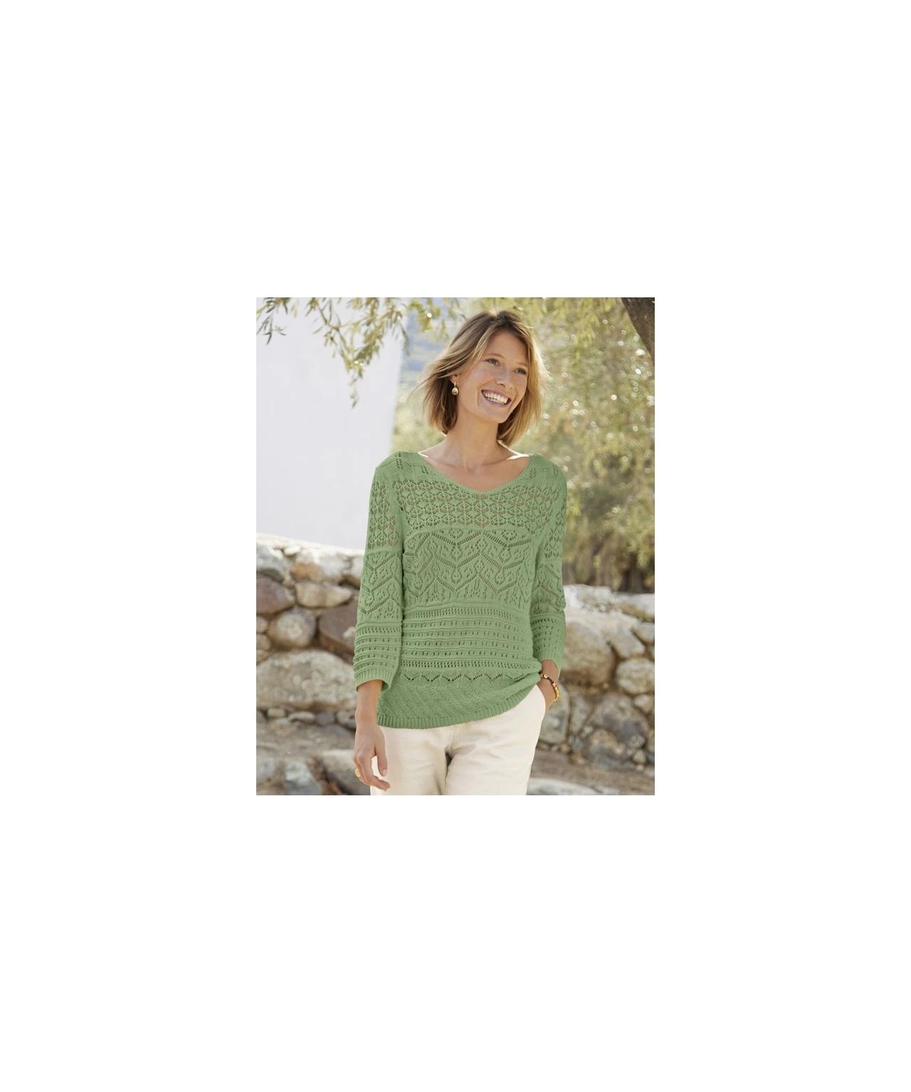 Pointelle Jumper 8 Pointelle Jumper - Image 6