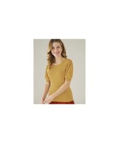 Puff Sleeve Jumper 16 Puff Sleeve Jumper -Damart shop 66876 21416 F 1 HD 3