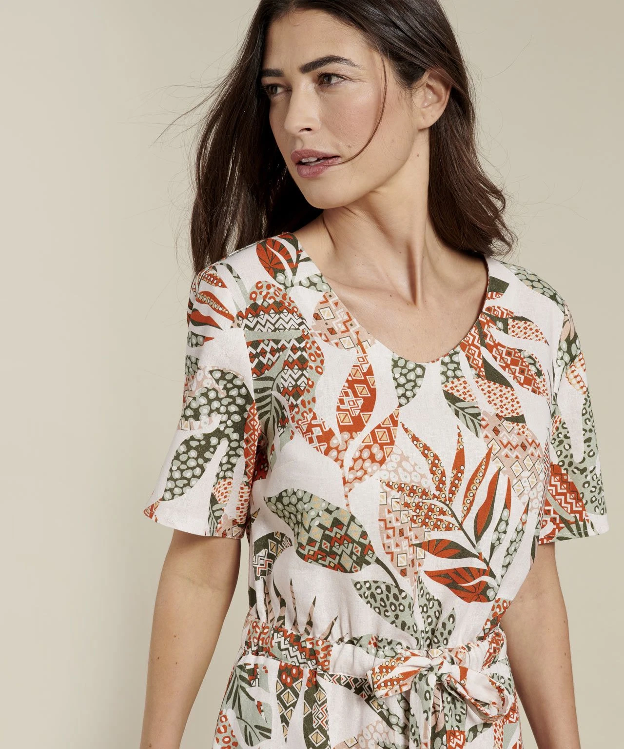 Linen Rich Dress 5 Linen Rich Dress - Image 3