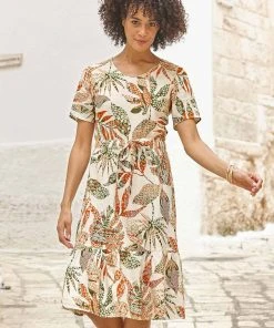 Linen Rich Dress 9 Linen Rich Dress -Damart shop 67390 22523 D 3 HD 3