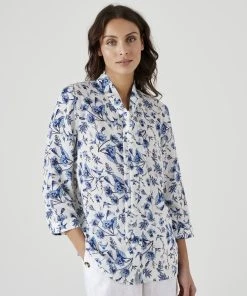 Tie Neck Print Blouse 14 Tie Neck Print Blouse -Damart shop 67949 23920 D 2 HD 3