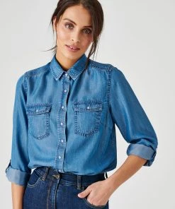 Tencel Shirt -Damart shop 68553 20830 D 3 HD 3